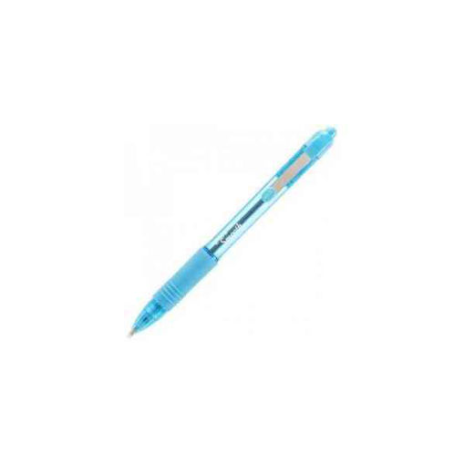 Picture of ZEBRA Z-GRIP SMOOTH BALL PEN TURQUOISE 1.0MM